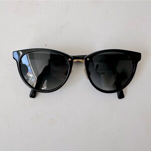 Warby Parker Tansley Black Sunglasses with Case
